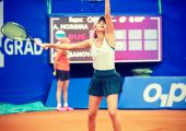 Гасанова Анастасия серебряный призёр Международного рейтингового турнира по теннису. нгово 