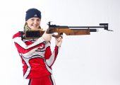 Татьяна Халиуллина завоевала золотую медаль на Первенстве России по биатлону (кросс)