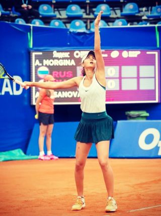 Гасанова Анастасия серебряный призёр Международного рейтингового турнира по теннису. нгово 