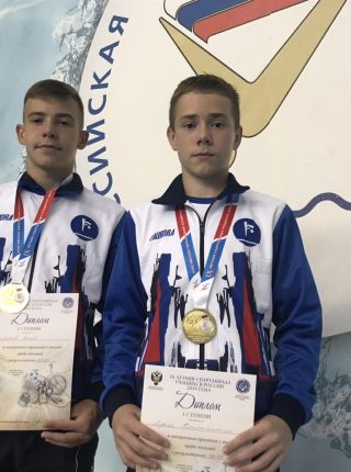 Строев Егор одержал первую победу на IXлетней спартакиады учащихся России 2019. 