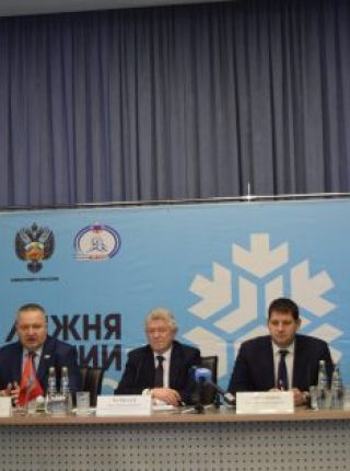 Пресс- конференция посвящённая Всероссийской массовой лыжной гонки «Лыжня России 2020»