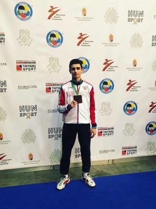 Ахмед Ахмедов-бронзовый призер Первенства Европы по каратэ