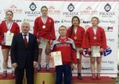 Дарья Зимарина- бронзовый призер Первенства Европы по самбо