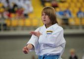 Анна Щербина - бронзовый призер Первенства Европы по каратэ.