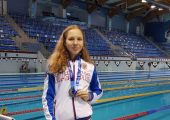Ангелина Никифорова завоевала бронзовую медаль Всероссийских соревнований.