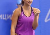 Гасанова Анастасия выступила на международном турнире по теннису серии ITF
