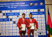 Саратовские спортсмены - призеры Первенства России по самбо