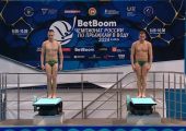 Вчера завершился первый день BetBoom чемпионата России по прыжкам в воду в Казани!