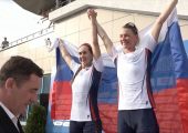 Валентина Плаксина в паре с Мариной Рубцовой завоевали золото.
