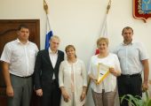 Состоялась встреча министра Наили Бриленок с Ильей Захаровым и Татьяной Коробко