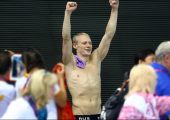 Илья Захаров - Чемпион Европы по прыжкам в воду.