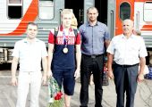 В Саратове встретили Егора Сучкова - Победителя Первых Европейских Игр