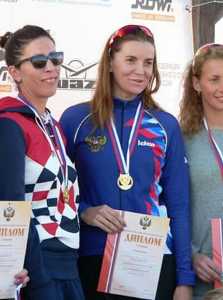 Юлия Иноземцева –  Чемпионка России по прибрежной гребле