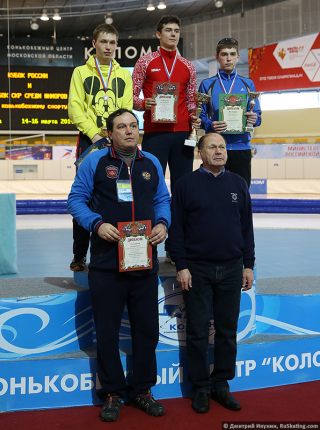  Данила Семериков - победитель Всероссийских соревнований по конькобежному спорту