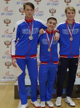 Константин Лоханов - серебряный призер Первенства России по фехтованию