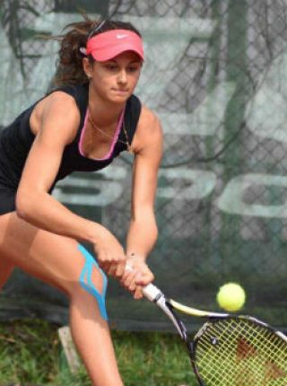 Анастасия Гасанова - бронзовый призер международного рейтингового турнира по теннису