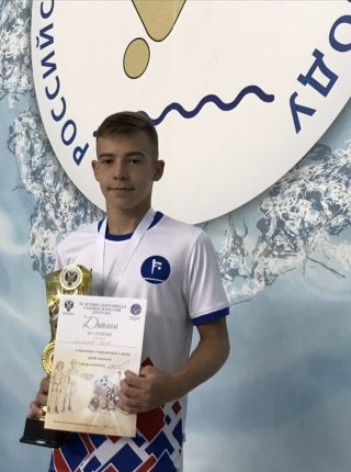 Строев Егор завоевал бронзовую медаль на IX летней спартакиады учащихся России 2019.