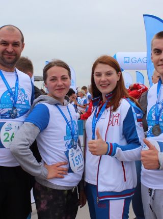 Коллектив "СОЦСП" принял участие в массовом забеге Gagarin Runway.