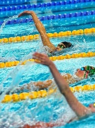 Первый соревновательный день Чемпионата России по плаванию 2020г
