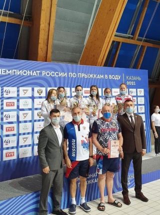Бибикина Александра бронзовый призёр Чемпионата по прыжкам в воду 2021г.