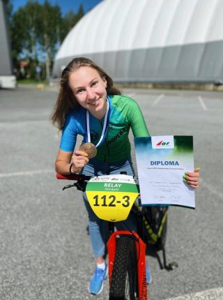 Сухоловская Ульяна бронзовый призёр Чемпионата мира по спортивному ориентированию 2021!
