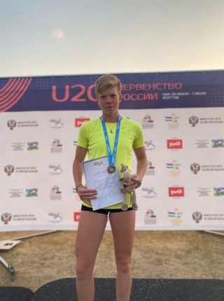 Василиса Николенко – победитель Первенства России по легкой атлетике 