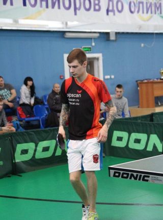 Алексей Саунин - победитель и призер Всероссийского турнира по настольному теннису.