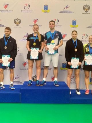 Саратовские бадминтонисты - призеры Всероссийских соревнований.