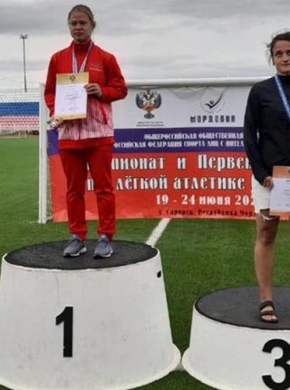 Ранделина Галина стала бронзовым призером Чемпионата России.